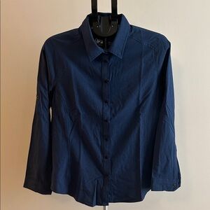 Navy Blue Women's Blouse